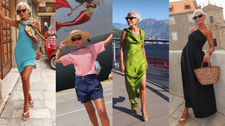 Kομψότητα και στυλ που όλες θα ζήλευαν: Η 58χρονη γνωστή influencer μόδας εμπνέει με τις καλοκαιρινές της επιλογές